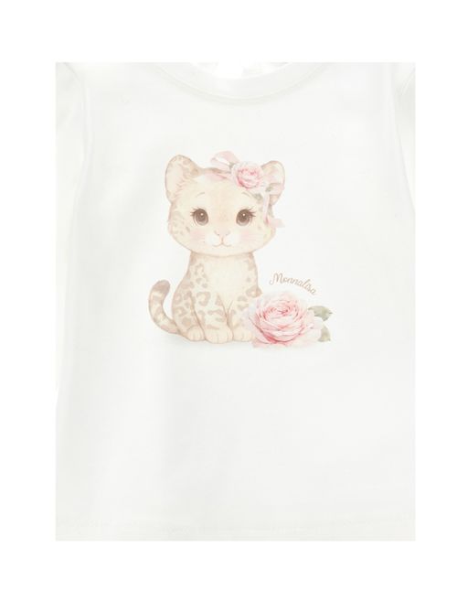 T-shirt, bambina, logata. MONNALISA | 39H601 80020001